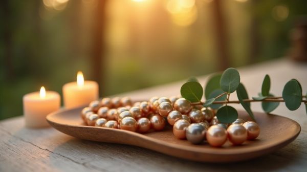 Boostez votre bien-être avec des bijoux en perles marron et énergie positive